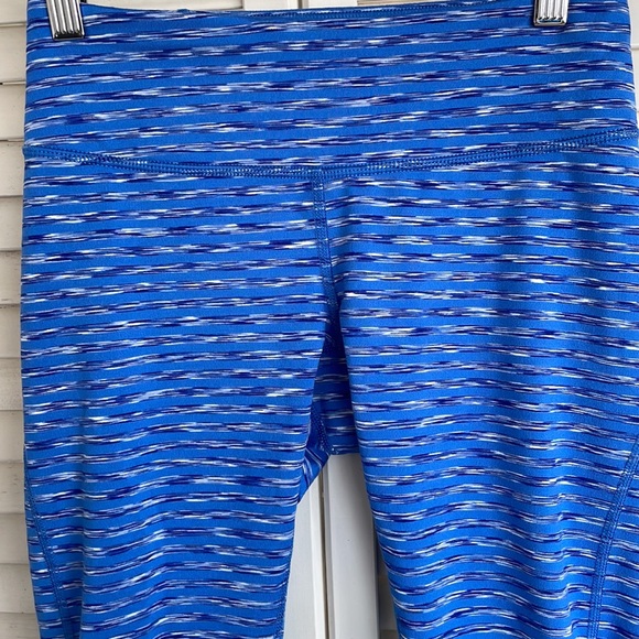 ZELLA Workout Leggings, Blue/White/Navy, Size XS - Picture 2 of 6